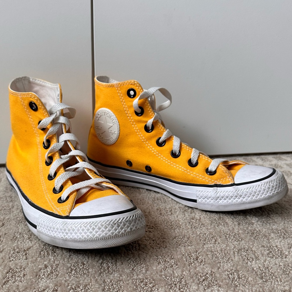 Yellow Converse